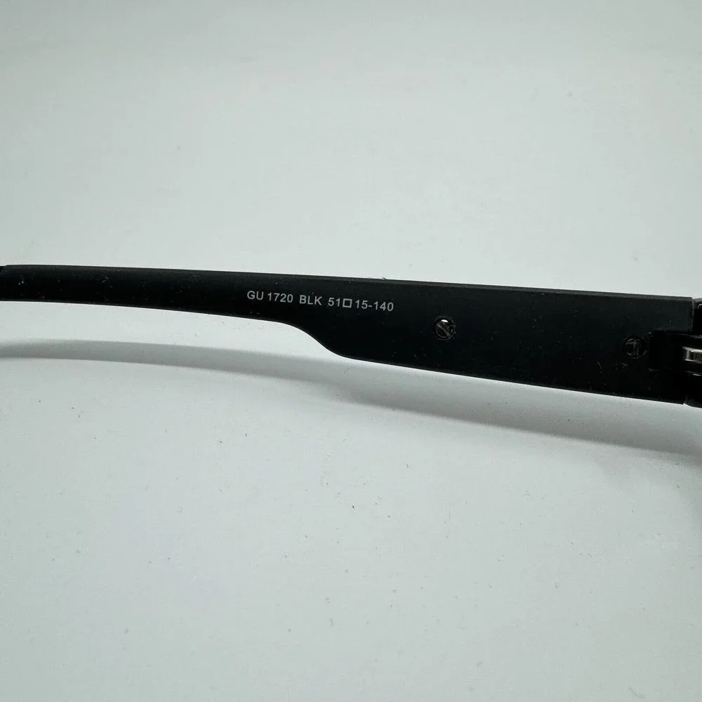 GUESS GU1720 Black Unisex Rectangle Full‎ Rim Eyeglasses 51-15-145 H9516